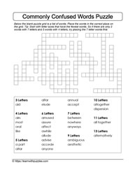 Commonly Confused Words Puzzle 04